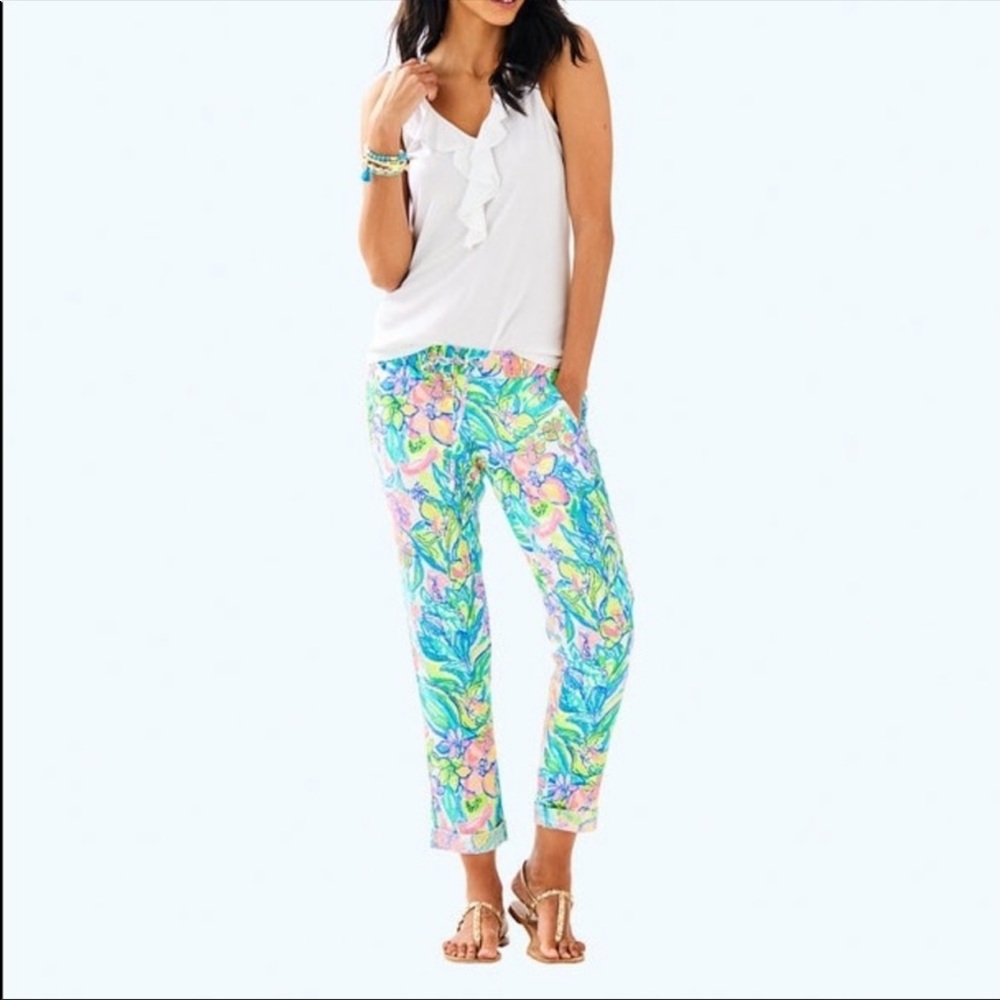Lilly Pulitzer Linen Pants
